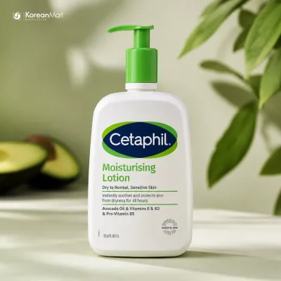 Cetaphil Moisturising Lotion Dry to Normal, Sensitive Skin - 1L (Korean version)